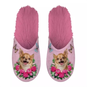 PANTOFFEL CHIHUAHUA ROZE